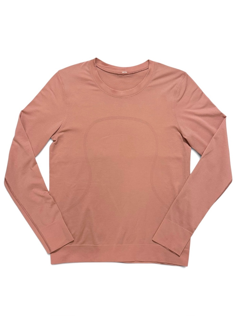 Lululemon Swiftly Breathe Long Sleeve Pink Puff SZ 6